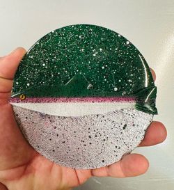 Hand made Trout Art / Magnet