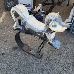Vintage Skunk Ride On Park Toy