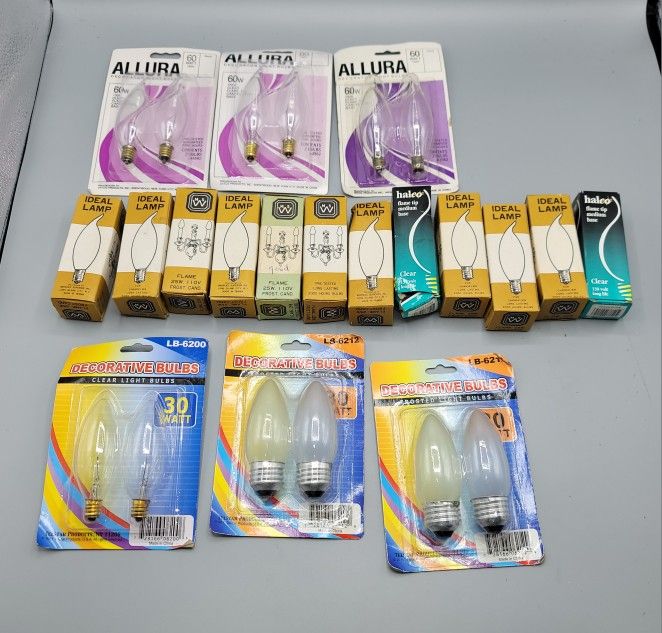 Vintage Lamp Bulbs Lot