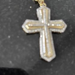 Gold Necklace With Pedant From Macy 