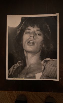 Mick Jagger Original Photo