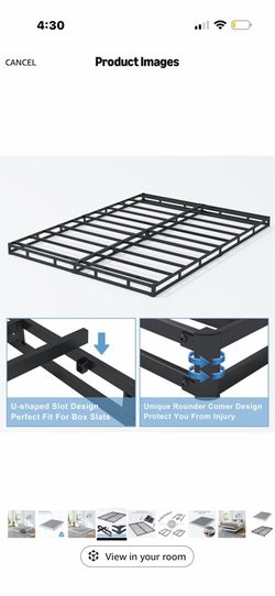 Full size bed support