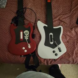 PS2 Guitar Hero Controllers