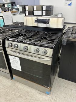 LG Stainless Steel Gas Range Single Oven
