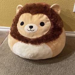 SQUISHMALLOWS 16" FRANCIS THE LION Plush Stuffed Animal Kellytoy 