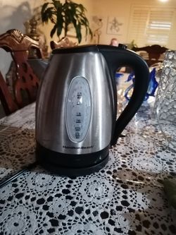 Like new 10 cup automatic turn off kettle when boiled