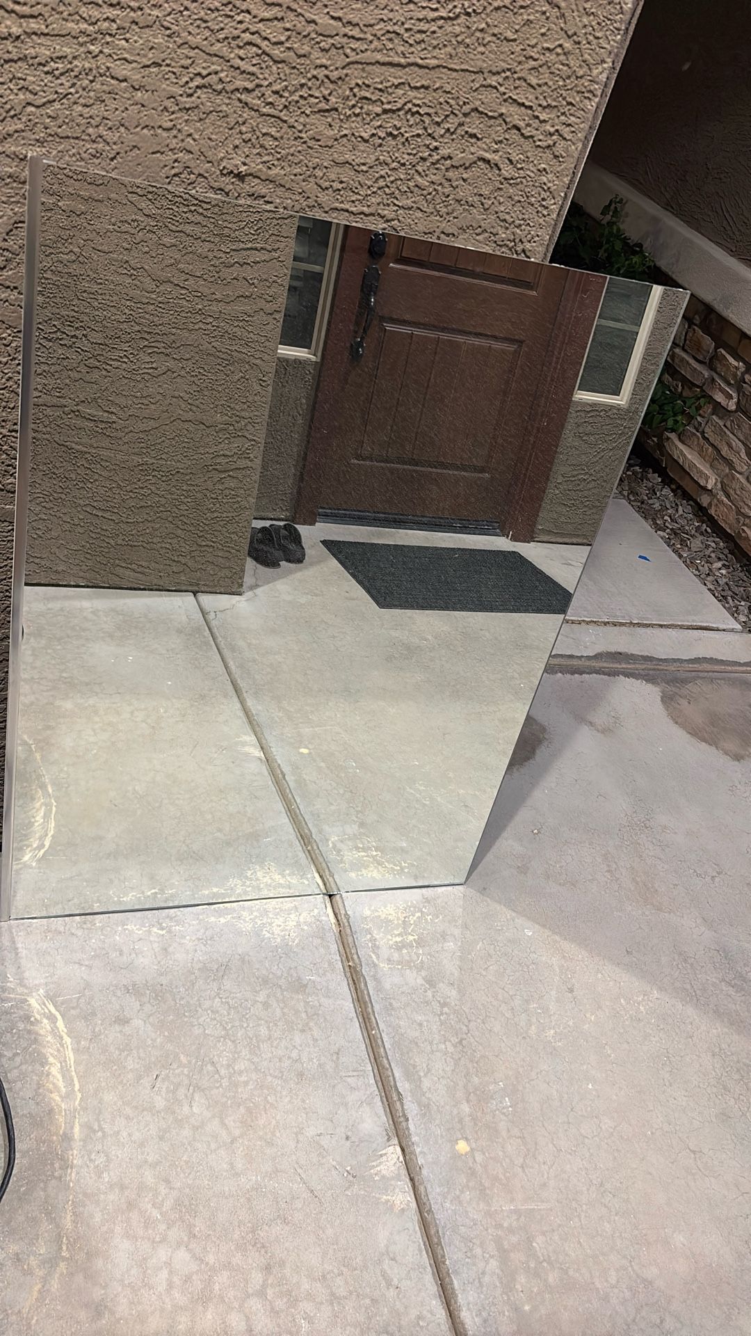 Mirror With Bracket