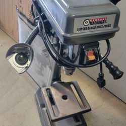 5 Speed Bench Drill Press 