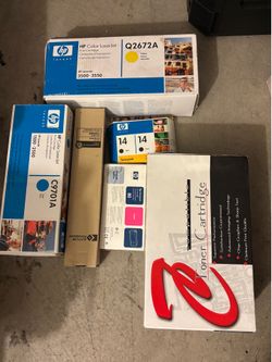 Ink and toner cartridges