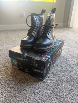 Dr. Martens 1460 Basquiat II Lace-Up Boots