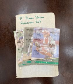 1992 Fleer Ultra Series 1 Complete Set.!