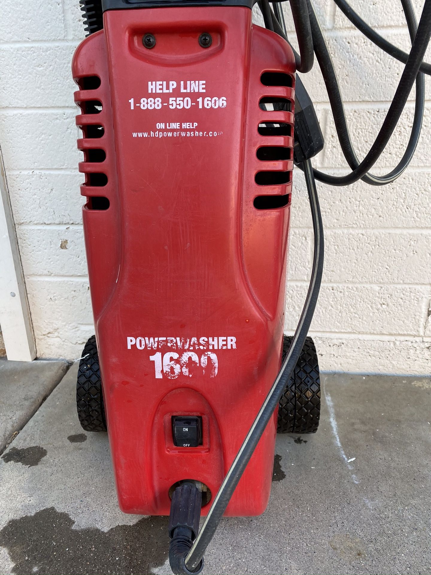 HUSKY HD POWER WASHER HD1600 13001600PSI “NEEDS WORK” for Sale in