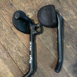 Syntace Tri Aero Bars, Road Bike Triathlon tt Handlebar Extension Grips