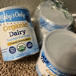 Organic Dairy Toddler Formula 