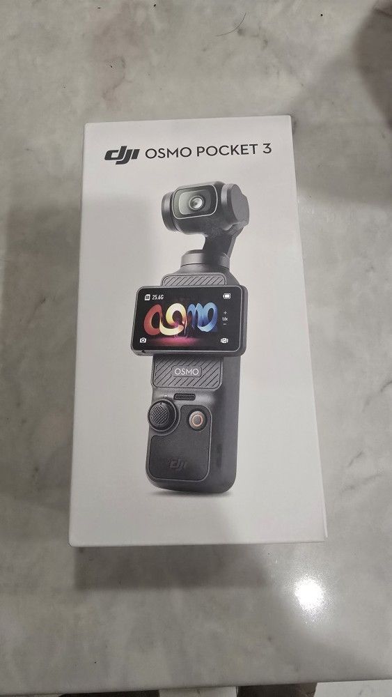 DJI Osmo Pocket 3 9.4MP 3-Axis Gimbal Camera Influencer Digital Video Camera