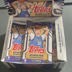 Sealed Topps 2025/26 Single Packs $6 Each 4 Left