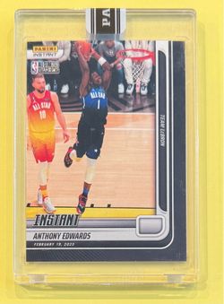 2022 Panini Anthony Edwards True Black 1/1 Sealed