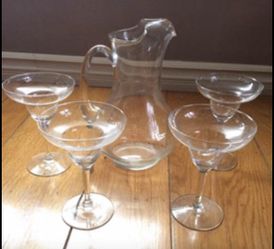 Margarita Set - Pitcher and Glasses