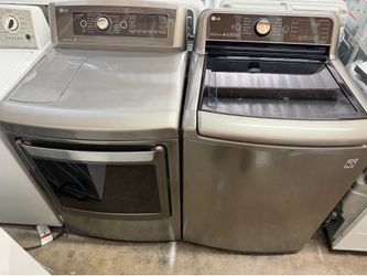 LG washer and LG electric dryer