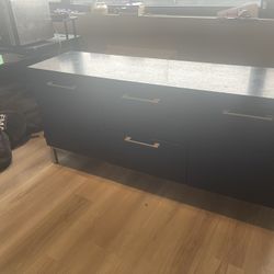 Black Dresser/Entertainment Table