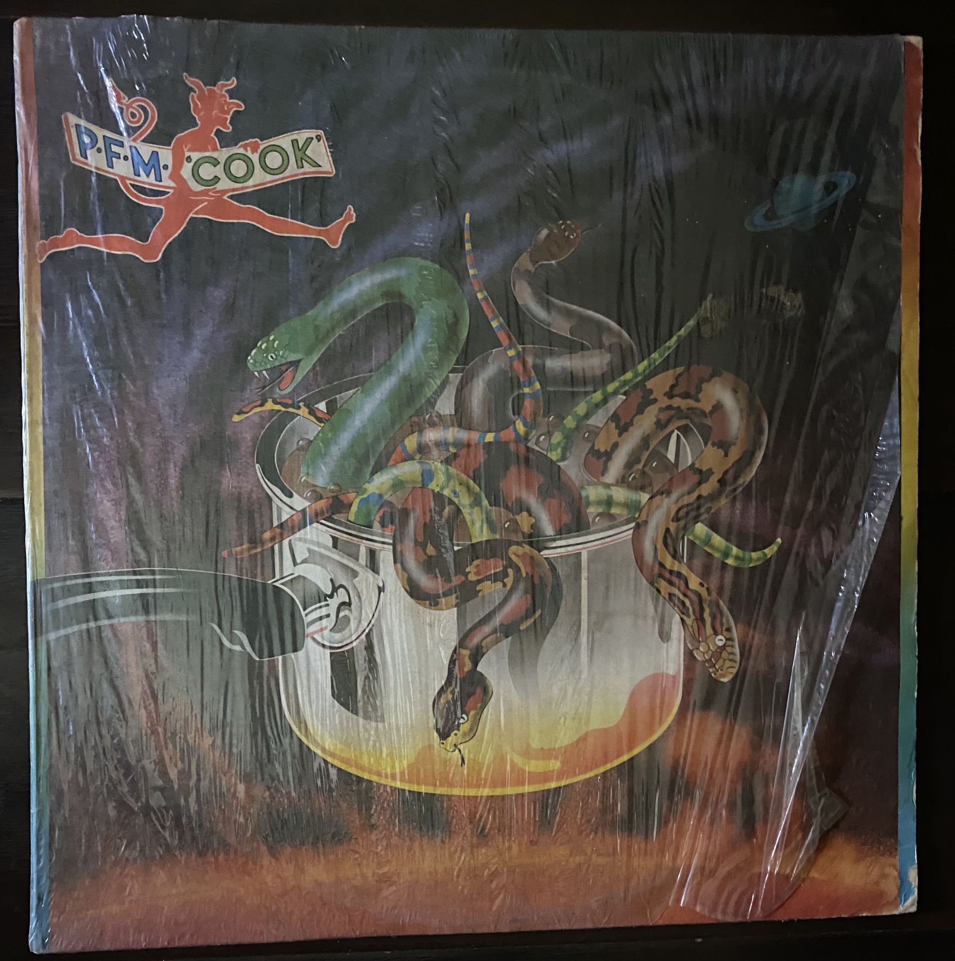 1974 P.F.M. - Cook PFM Cook MA6-502S1 Vinyl LP Record Vintage