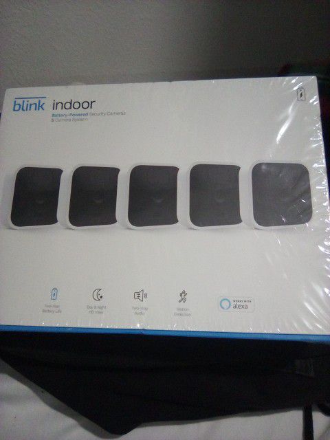 Blink indoor 5 camera system (3rd gen) *Brand New In Box*