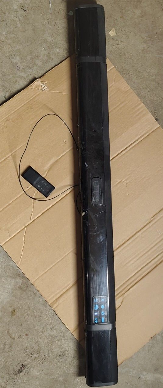 SURROUND SOUND BAR / W Remote & DETACHABLE SPEAKERS