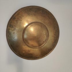 Vintage Brass Dome Wall Decor - $40