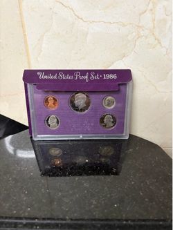 1986 United States of America Mint Proof Coin Set