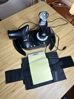 Pilot Yoke Simulator Joystick With Knee Pad