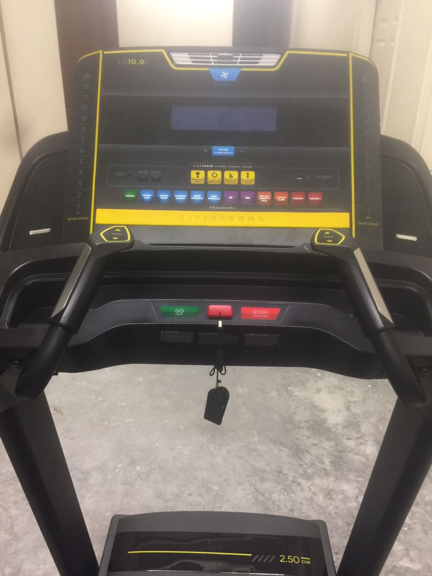 Livestrong Treadmill