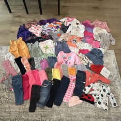 6 Month Baby Girl Bundle (67 Pieces)