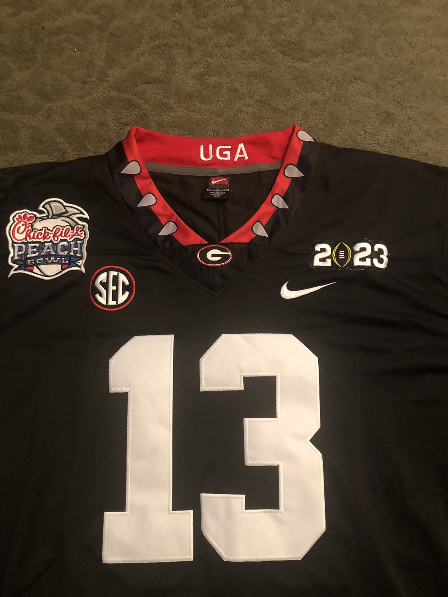 New, Georgia Bulldogs Stetson Bennett Jersey, Men's XL, All Sewn,  Embroidered for Sale in Lilburn, GA - OfferUp