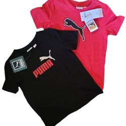 NEW WITH TAGS Puma kids Tee SET OF 2! 
Size 2T