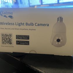 Wireless Light Bulb Camera Smart