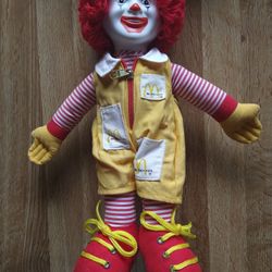 Vintage Ronald McDonald Doll (1984)