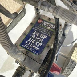 Campbell Hausfeld Airless Paint Sprayer 3/4hp Roll/Spray Motor Runs Great