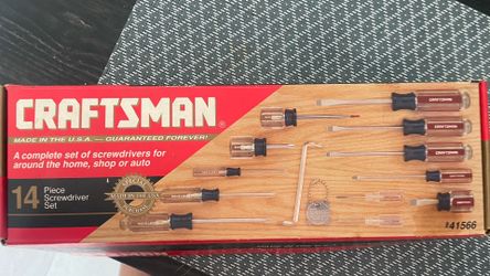 14pc. Craftsman ScewdriverSet