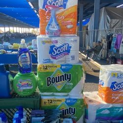 NEW Household Essentials Bundle – Scott, Bounty, Gain, Dawn, and Downy – Great Value!