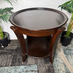 Mahogany Accent Table