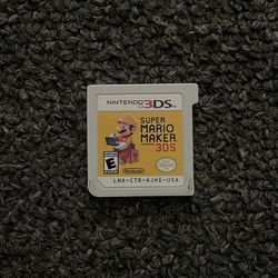Super Mario Maker 3DS