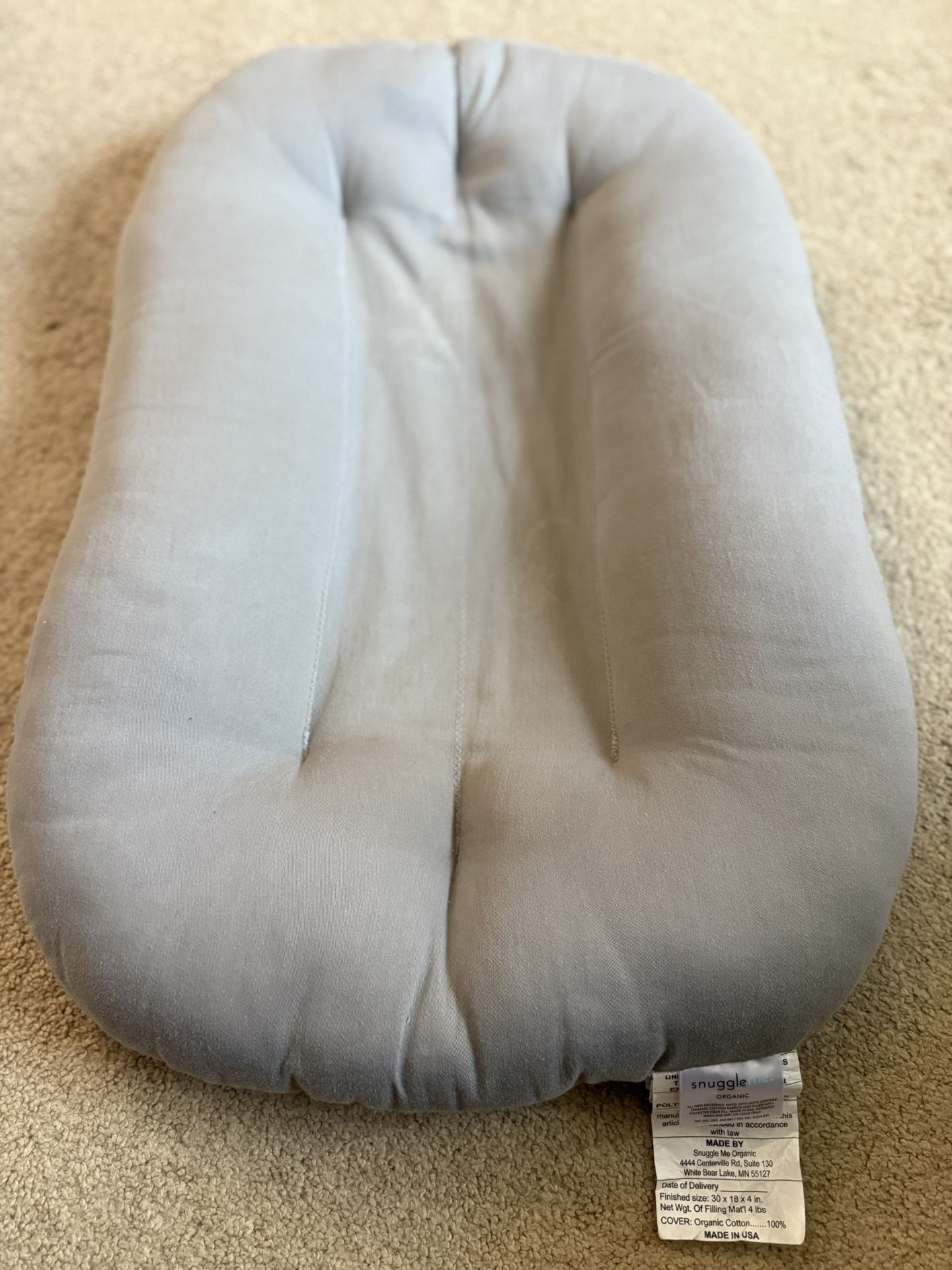 Snuggle Me Organic and Cover