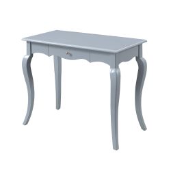 New in Box Wooden Grey Modern Desk/Vanity
