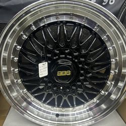 New 17x7.5 4x100/114.3 +35 Offset BBS Wheels