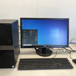 Dell i5 Desktop Computer - Win 10 Pro