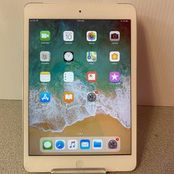 Apple iPad mini 2 unlocked 16GB storage , WiFi and cellular, it comes with charging cable 