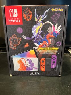 Nintendo Switch OLED Console Pokémon Scarlet & Violet Edition