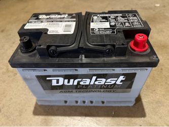 Auto battery AGM/H6