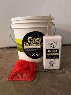 Minnow Bucket - Cool Bubbles with Air Pump