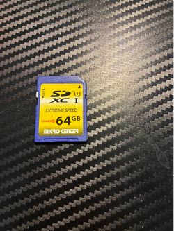 Micro Center 64GB SD Card UHS-I Class 10 SDXC Flash Memory Card